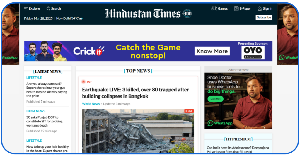 News Portal Websites in India