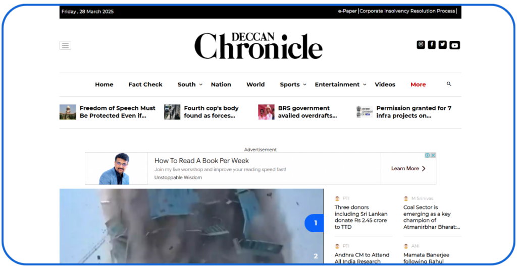 News Portal Websites in India